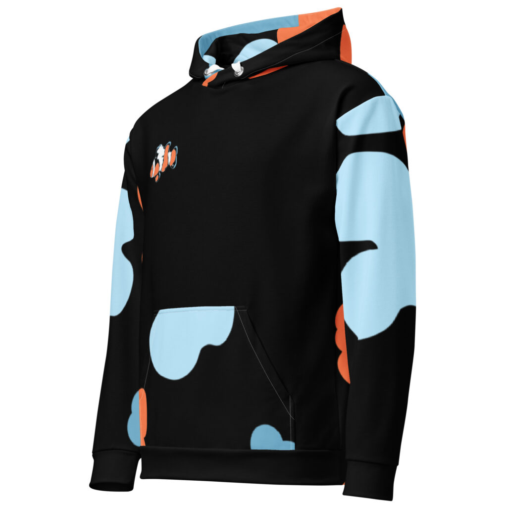 Black Fishy Hoodie